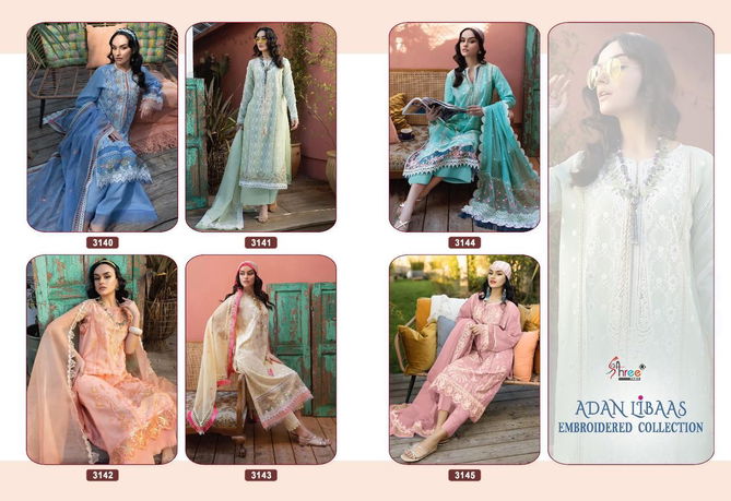 Adan Libaas By Shree Fabs Pakistani Salwar Suits Catalog